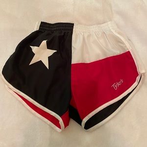 Tyler’s Texas Flag Running Shorts